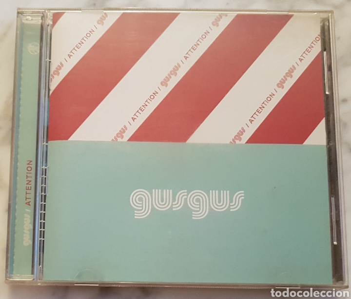 CDs de m&uacute;sica: CD GUSGUS - ATTENTION. ELECTRONIC TECNO TECHNO - Foto 1