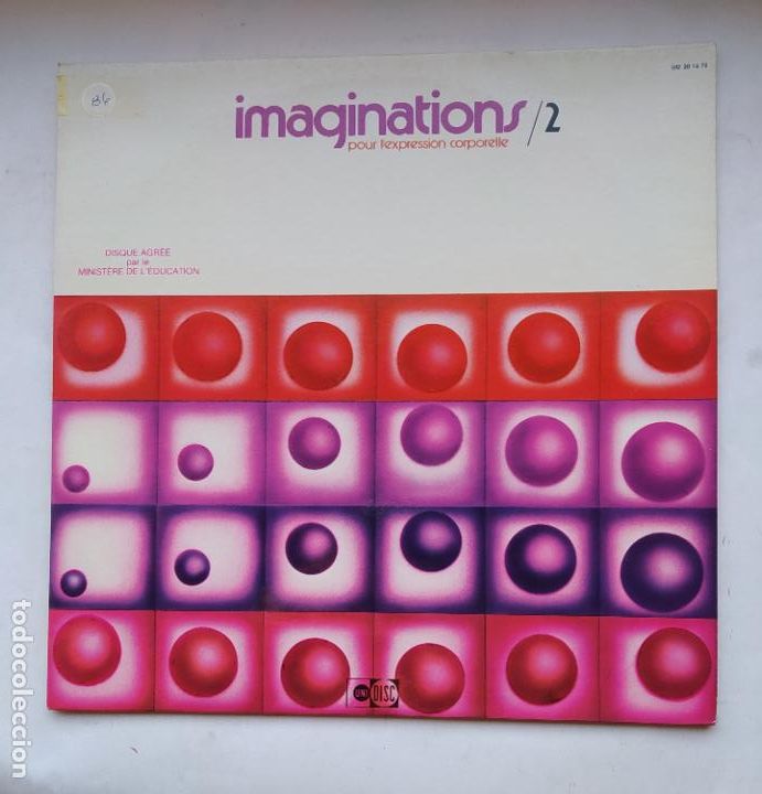 CDs de M&uacute;sica: IMAGINATIONS POUR L'EXTRESSION CORPORELLE. 2. MINISTERE DE L'EDUCATION. FRANCE. TDKDA77