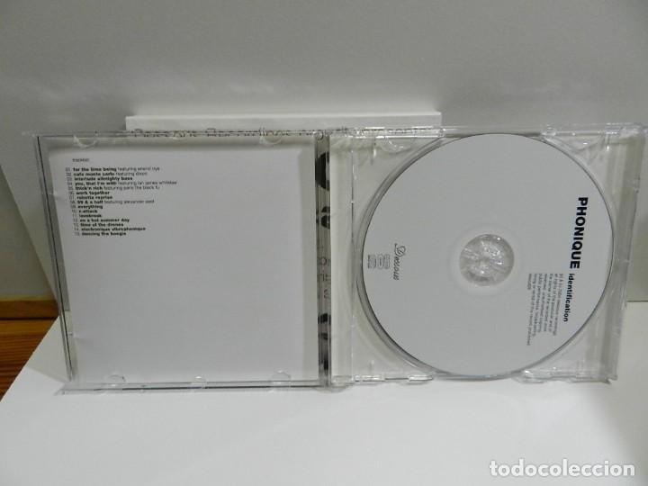 CDs de m&uacute;sica: DISCO CD. Phonique &lrm;&ndash; Identification. COMPACT DISC. - Foto 3