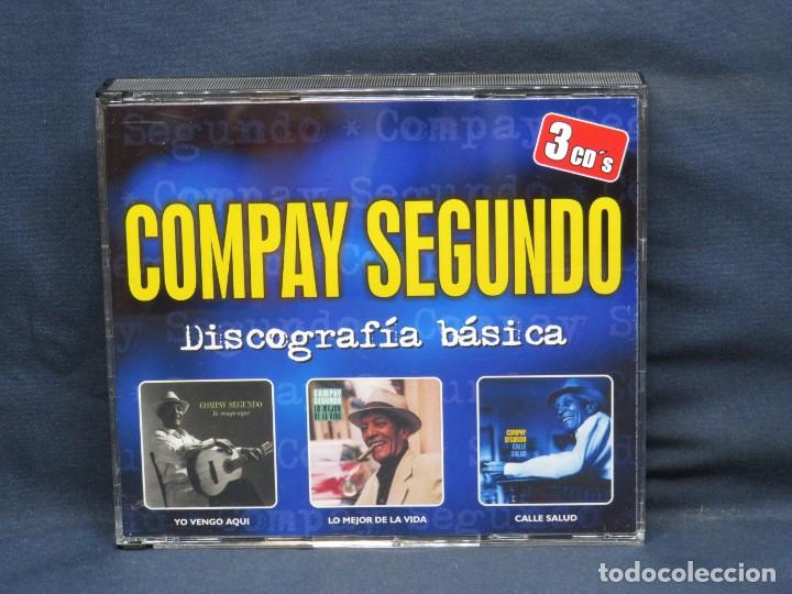 CDs de m&uacute;sica: COMPAY SEGUNDO - DISCOGRAFIA BASICA - 3 CD - Foto 1