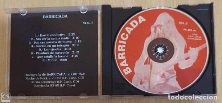 CDs de m&uacute;sica: BARRICADA (VERSIONES ORIGINALES VOL. II) CD 1998 - Foto 3