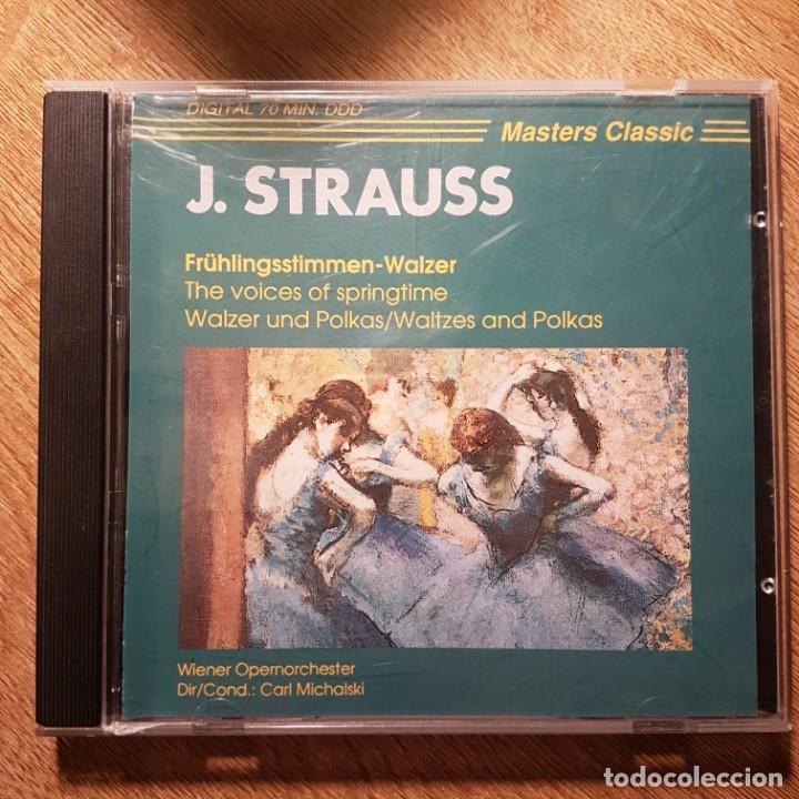 CDs de m&uacute;sica: CD J. STRAUSS. FR&Uuml;HLINGSSTIMMEN - WALZER - Foto 1