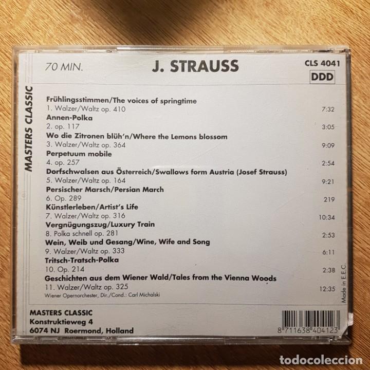 CDs de m&uacute;sica: CD J. STRAUSS. FR&Uuml;HLINGSSTIMMEN - WALZER - Foto 2