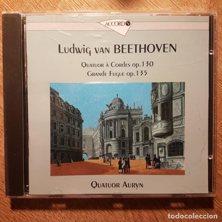 CDs de m&uacute;sica: CD LUDWIN VAN BEETHOVEN. AURYN QUARTETT - Foto 1