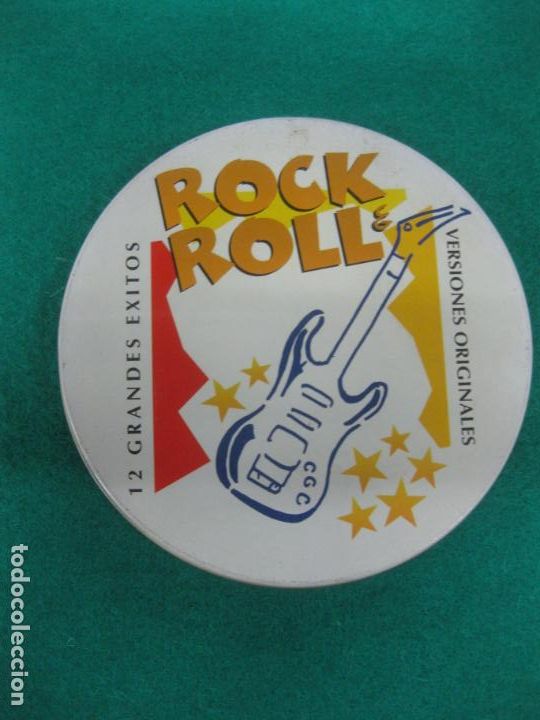 CDs de m&uacute;sica: ROCK ROLL. 12 GRANDES EXITOS, VERSIONES ORIGINALES.
