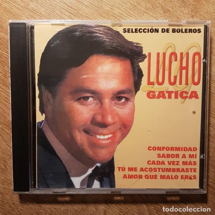 CDs de m&uacute;sica: CD SELECCION DE BOLEROS DE LUCHO GATICA - Foto 1