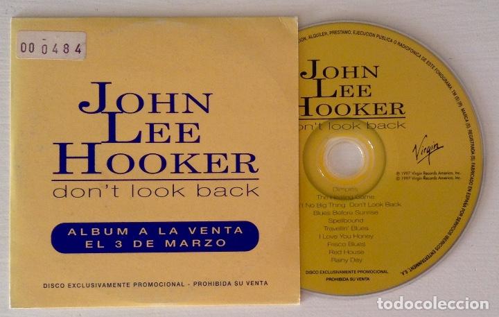 CDs de m&uacute;sica: JOHN LEE HOOKER CD versi&oacute;n Promotional dont look back - Foto 1