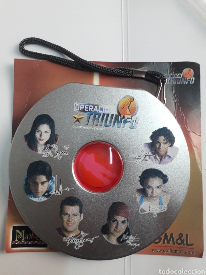 CDs de m&uacute;sica: Operaci&oacute;n Triunfo. Porta CDs. - Foto 1