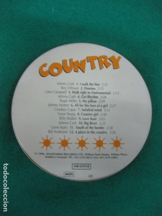 CDs de m&uacute;sica: COUNTRY. 12 GRANDES EXITOS. VERSIONES ORIGINALES. - Foto 2
