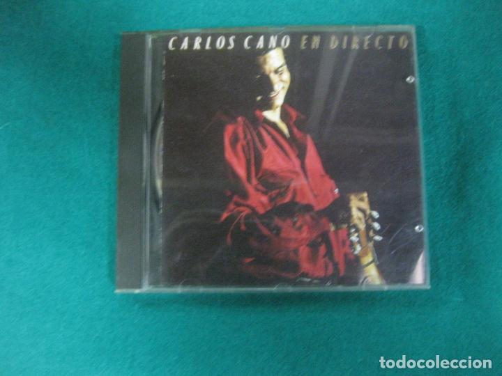CDs de m&uacute;sica: CARLOS CANO EN DIRECTO. CD CBS 1990 - Foto 1