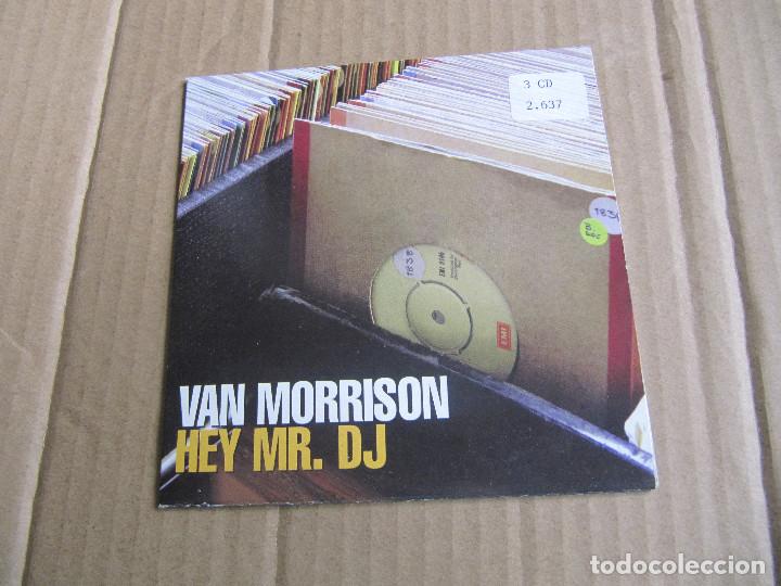 CDs de m&uacute;sica: VAN MORRISON / HEY MR.DJ (CD SINGLE CARTON 2002) - Foto 1