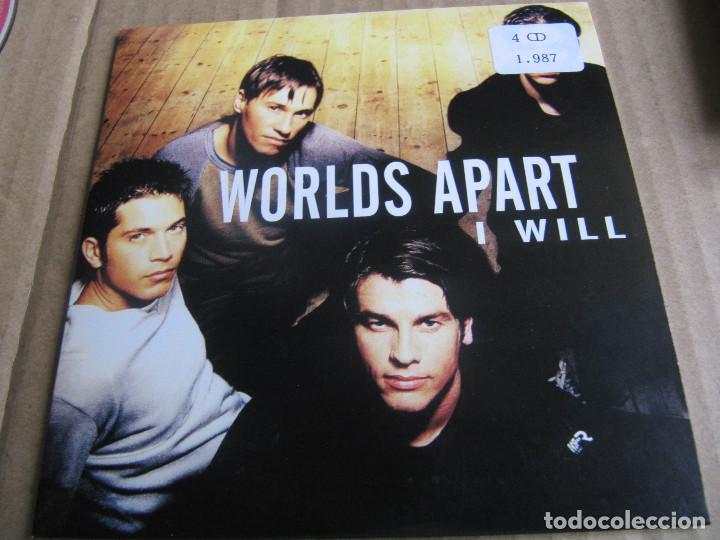 CDs de m&uacute;sica: WORLDS APART I WILL CD, Single, Promo - Foto 1