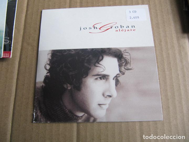 CDs de m&uacute;sica: JOSH GROBAN Alejate CD SINGLE - Foto 1