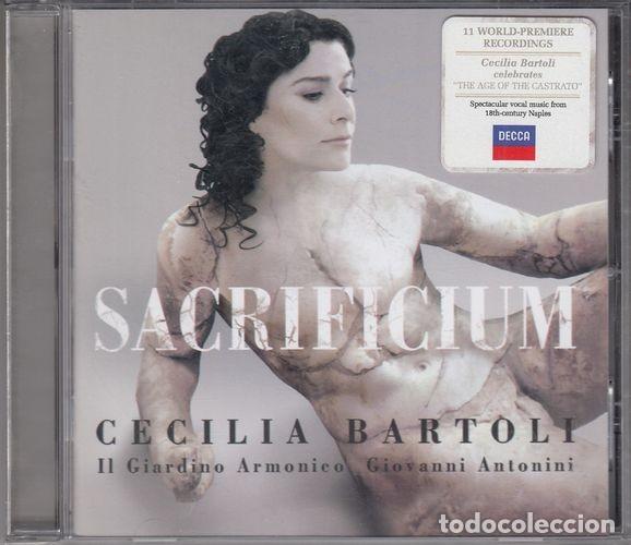 CDs de M&uacute;sica: SACRIFICIUM - CECILIA BARTOLI - IL GIARDIANO ARMONICO GIOVANI ANTONINI - CD DECCA C -24