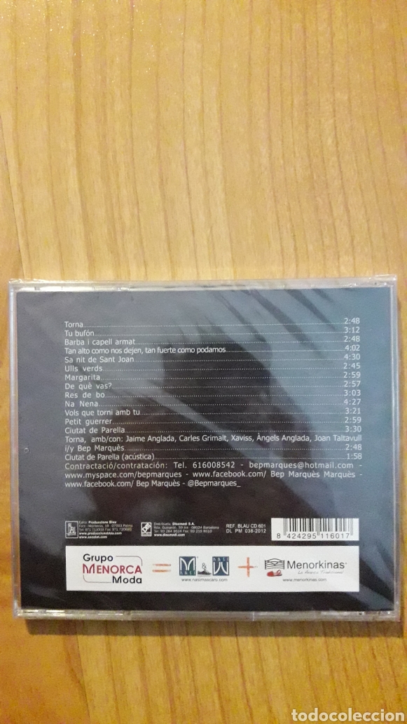 CDs de m&uacute;sica: BEP MARQU&Egrave;S. SAL. A&Uacute;N RETRACTILADO - Foto 2