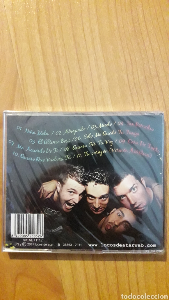 CDs de m&uacute;sica: LOCOS DE ATAR. A&Uacute;N RETRACTILADO - Foto 2