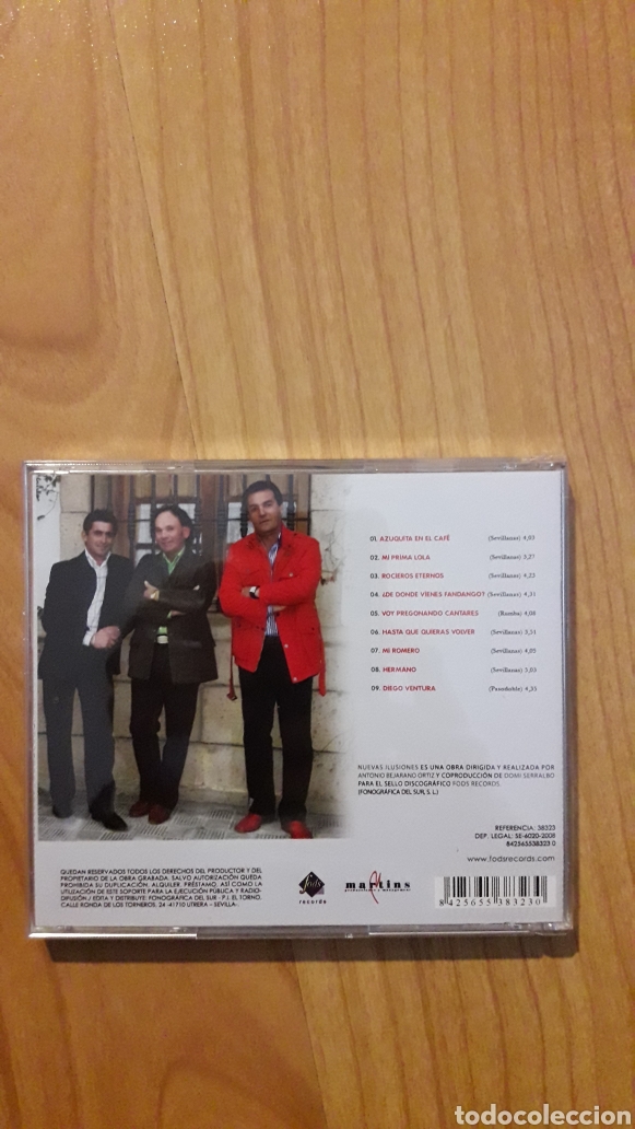CDs de m&uacute;sica: ECOS DE LAS MARISMAS. NUEVAS ILUSIONES - Foto 2