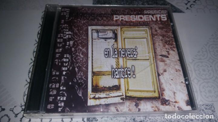 CDs de M&uacute;sica: CD PRESIDENTS EN LA NEVERA HAMBRE Tony Urbano a&ntilde;o 2002 muy raro