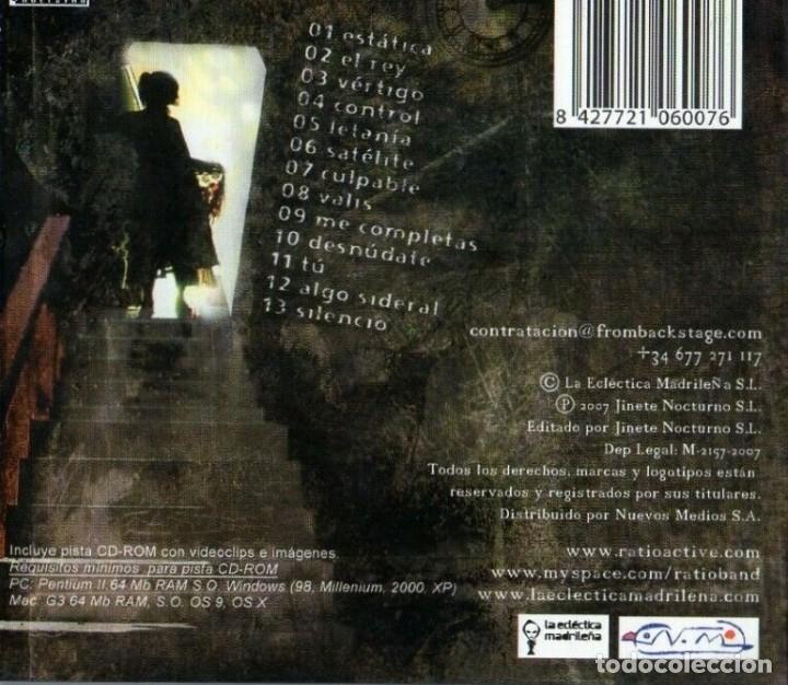 CDs de m&uacute;sica: RATIO - E(STATIC)A - CD DIGIPACK - oferta - Foto 2