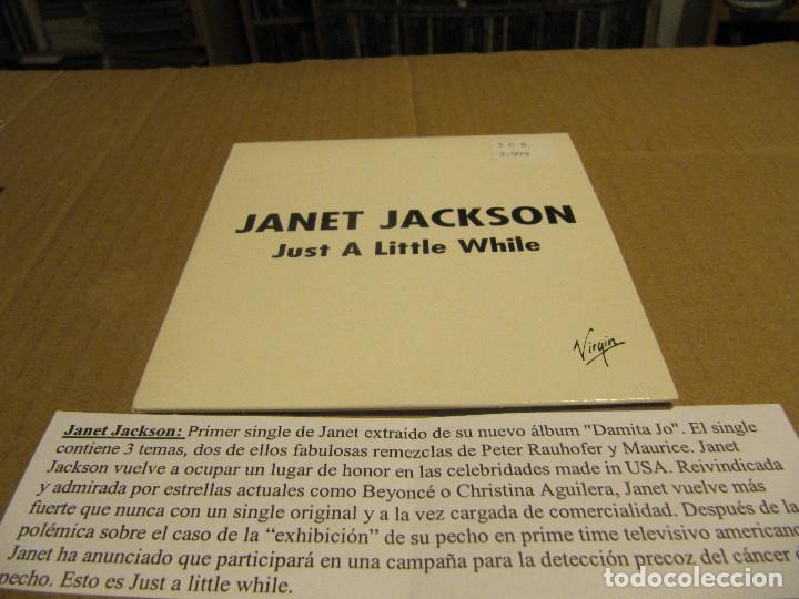 CDs de m&uacute;sica: JANET JACKSON / Just a little while (CD single de 2004)CADENA 100 - Foto 1