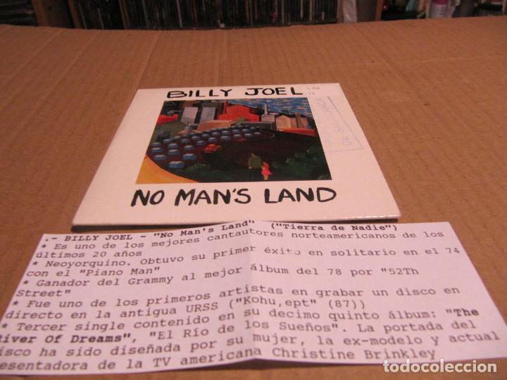 CDs de m&uacute;sica: CD SINGLE - BILLY JOEL - NO MANS LAND CADENA 100 - Foto 1