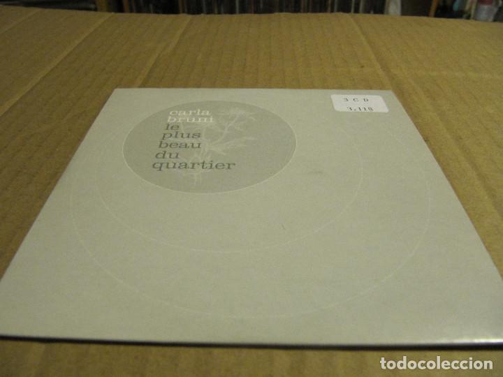 CDs de m&uacute;sica: CARLA BRUNI - LES PLUS BEAU DU QUARTIER CD SINGLE - Foto 1