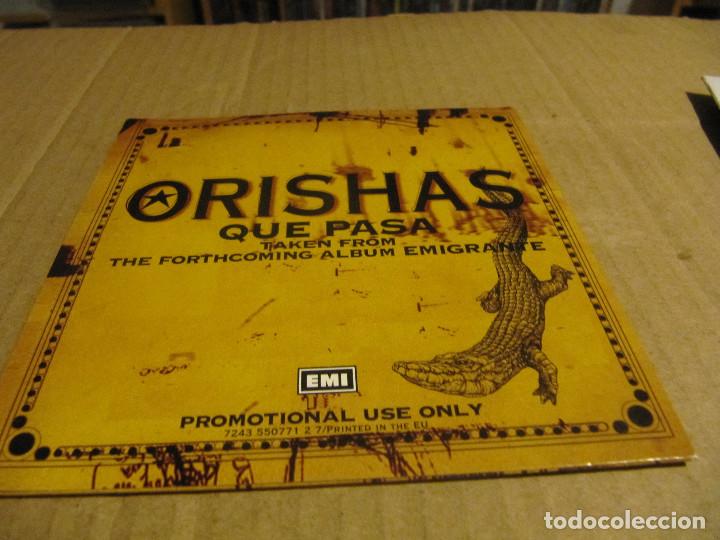 CDs de m&uacute;sica: ORISHAS - QUE PASA CD SINGLE EN CARTON - Foto 1