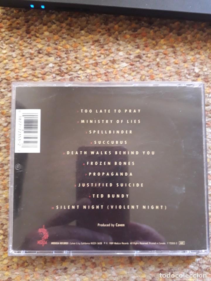 CDs de m&uacute;sica: Coven , Death Walks Behind You , CD estado impecable - Foto 2