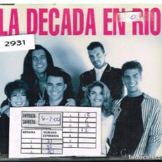 CDs de Música: LA DÉCADA PRODIGIOSA - LA DÉCADA EN RIO - CD SINGLE 1995 - PROMO - CAJA PLÁSTICO