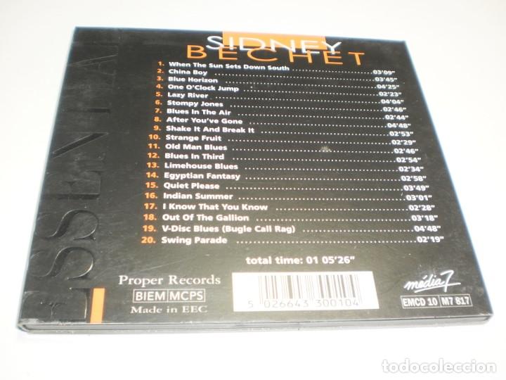 CDs de m&uacute;sica: cd sidney bechet. proper records 1998 20 temas (seminuevo) - Foto 2