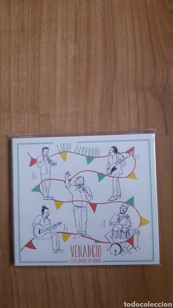 Musik-CDs: VENANCIO Y LOS J&Oacute;VENES DE ANTA&Ntilde;O. LIBRE ALBEDR&Iacute;O. A&Uacute;N RETRACTILADO