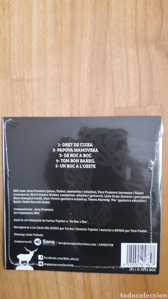 CDs de m&uacute;sica: BOC. UEP! A&Uacute;N RETRACTILADO - Foto 2