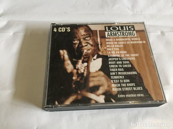 CDs de m&uacute;sica: louis armstrong 4 cds - Foto 1