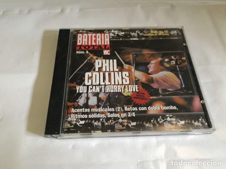 CDs de m&uacute;sica: bateria total 4 phil collins - Foto 1