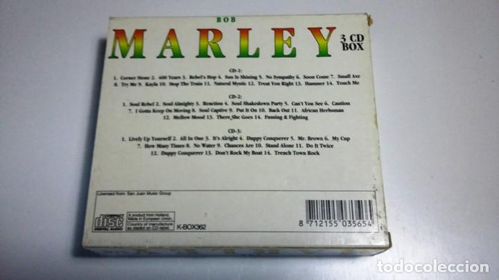 CDs de m&uacute;sica: Estuche 3 CD Bob Marley - Foto 3