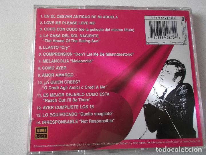 CDs de m&uacute;sica: BRUNO LOMAS,HISTORIA DEL POP ESPA&Ntilde;OL, EMI, 1996 - Foto 4