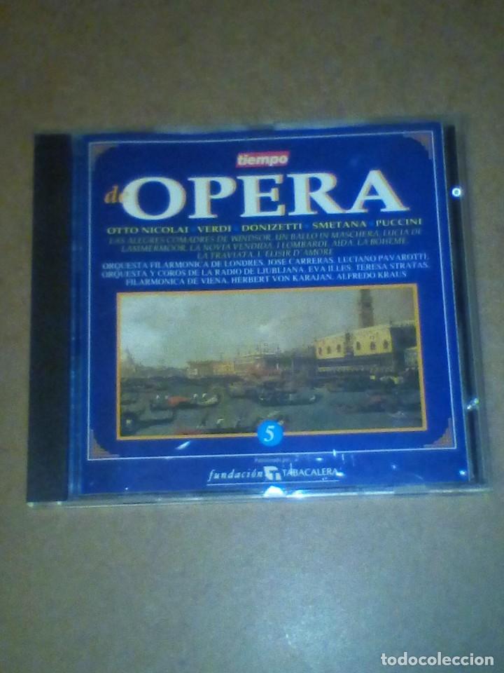 CDs de M&uacute;sica: De Opera, Volumen 5 (Ver otra foto con informaci&oacute;n en el interior).