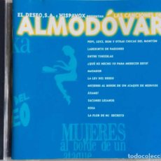 CDs de Música: ALMODÓVAR, LAS CANCIONES DE. MCNAMARA. LUZ, MINA, LA LUPE, BOLA DE NIEVE, ZARAH LEANDER... CD