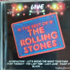 CDs de Música: ROLLING STONES - THE BEST OF LIVE