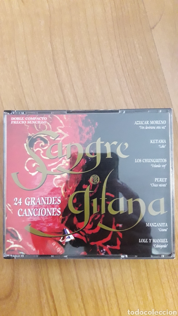 CDs de m&uacute;sica: DOBLE CD SANGRE GITANA - Foto 1