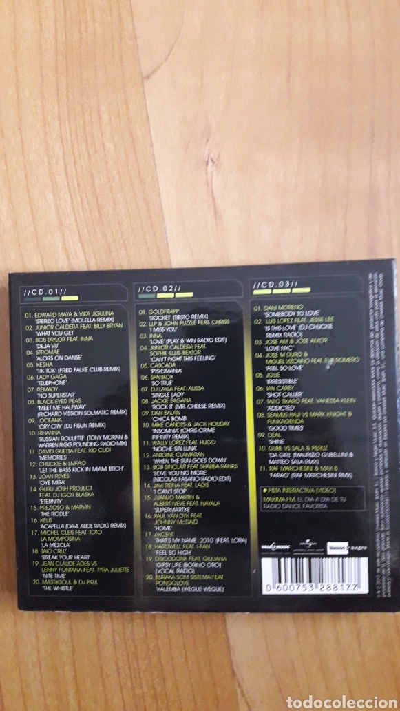 CDs de m&uacute;sica: TRIPLE CD MAXIMA FM VOLUMEN 11 - Foto 2