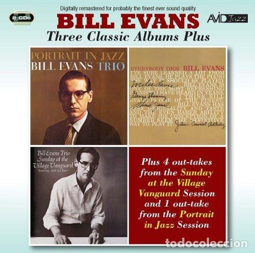 CDs de m&uacute;sica: BILL EVANS Three Classic Albums Plus CD - Foto 1