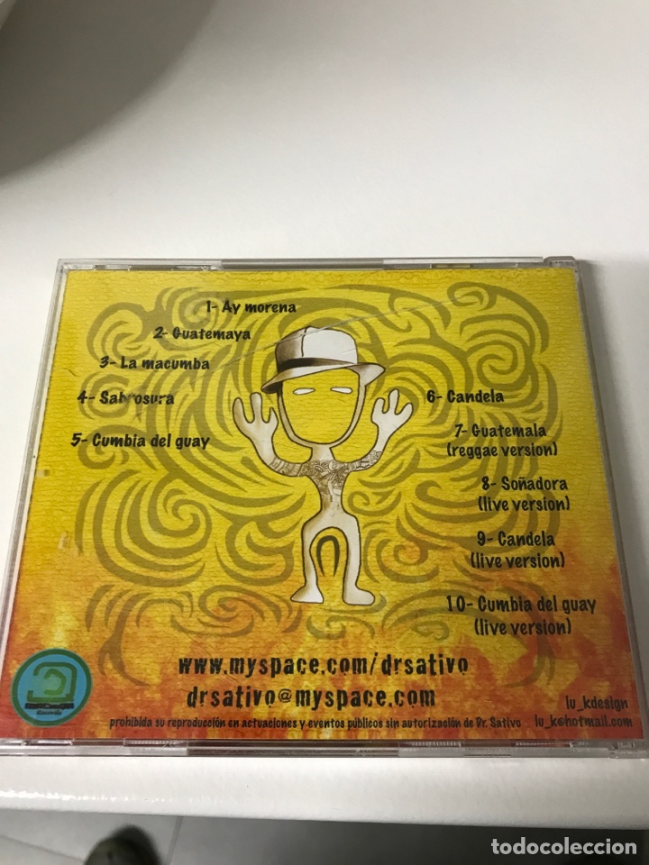 CDs de Música: Cd DR.sativo - Foto 2 - 227727650
