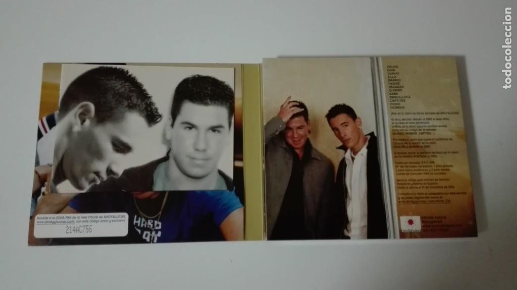 CDs de m&uacute;sica: Andy & Lucas CD doble y DVD - Foto 3