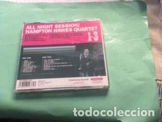 CDs de m&uacute;sica: HAMPTON HAWES All Night Sessions! 2 Cd - Foto 2