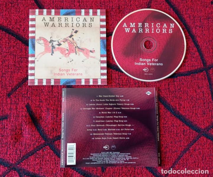 CDs de m&uacute;sica: AMERICAN WARRIORS ** Songs For Indian Veterans ** CD ORIGINAL 1997 REINO UNIDO