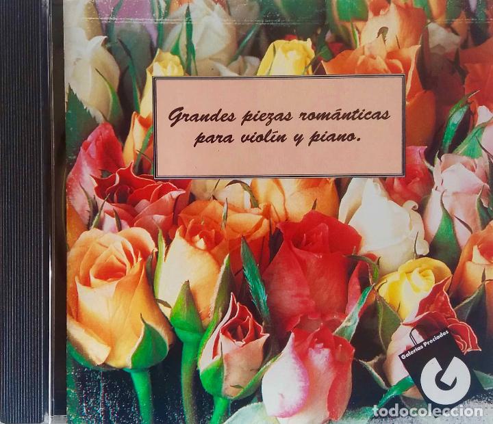CDs de M&uacute;sica: GRANDES PIEZAS ROMANTICAS PARA VIOLIN Y PIANO.PAGANINI.SCHUBERT.SARASATE.LIZT... CD