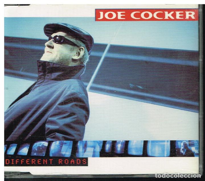 CDs de m&uacute;sica: JOE COCKER - DIFFERENT ROADS - CD SINGLE - PROMO - CAJA PL&Aacute;STICO - Foto 1