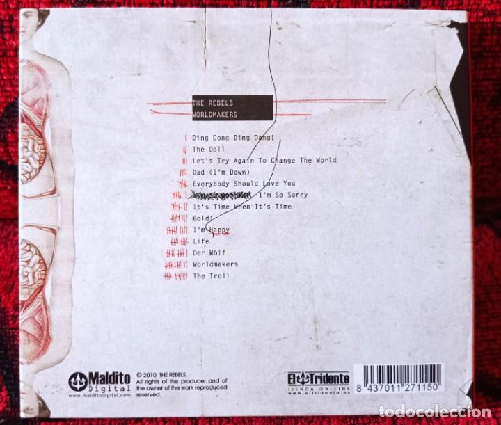 CDs de m&uacute;sica: THE REBELS ** Worldmakers ** CD ORIGINAL 2010 - Foto 3