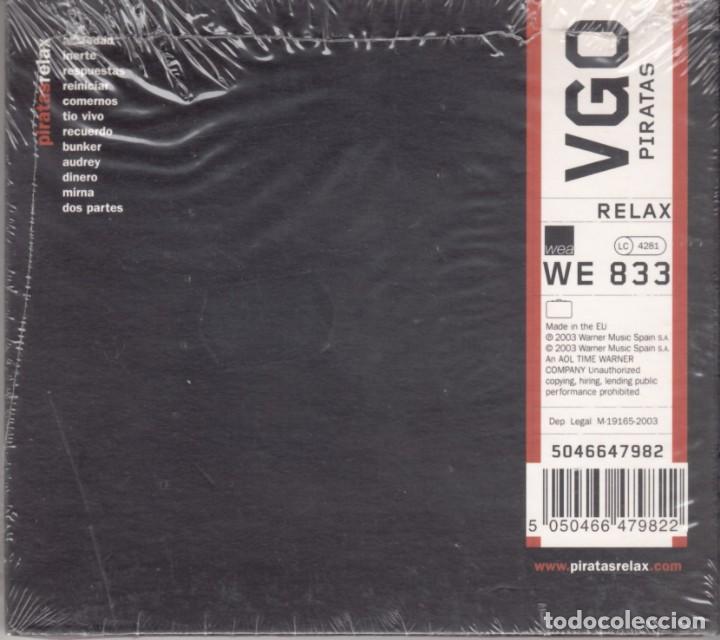 CDs de m&uacute;sica: Piratas - Relax (Precintado) - Foto 2